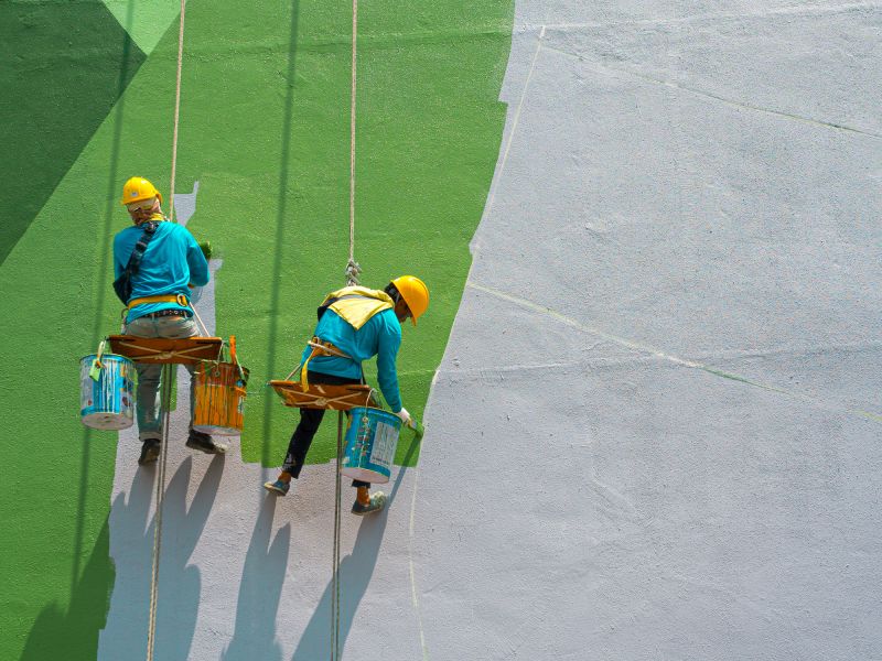 Commercial Fence Painting in Saint Petersburg, FL