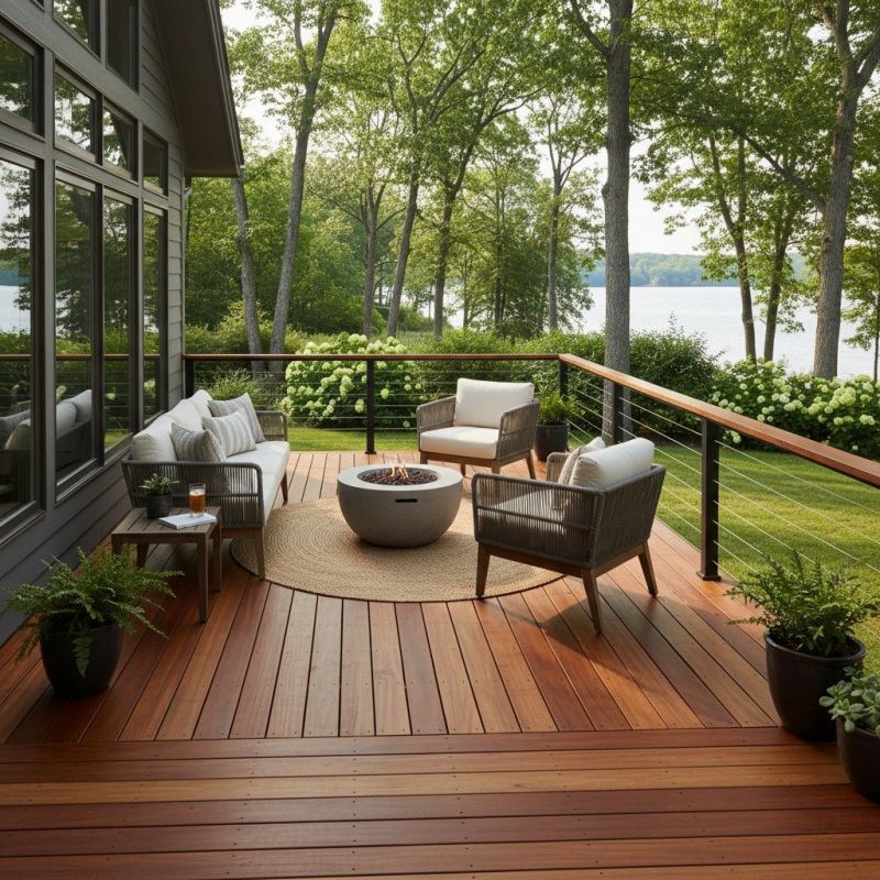 Deck Posts Painting in Waco, TX